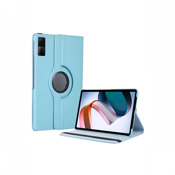 Newface Xiaomi Redmi Pad SE 4G Kılıf 360 Tablet Deri Kılıf - Turkuaz