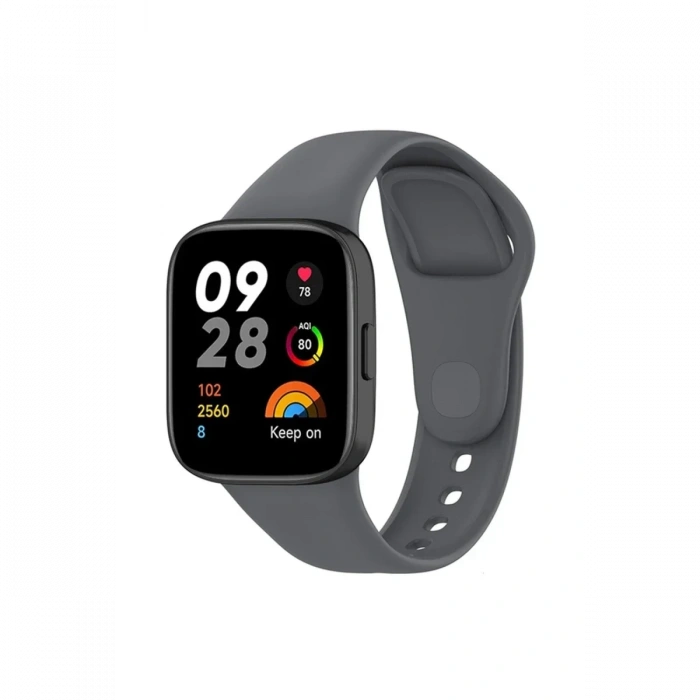 Newface Xiaomi Redmi Watch 3 Klasik Kordon - Füme