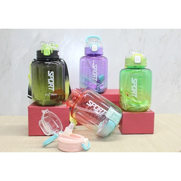 Pipetli Su Matarası 1100 Ml Bpa İçermez Alk4646