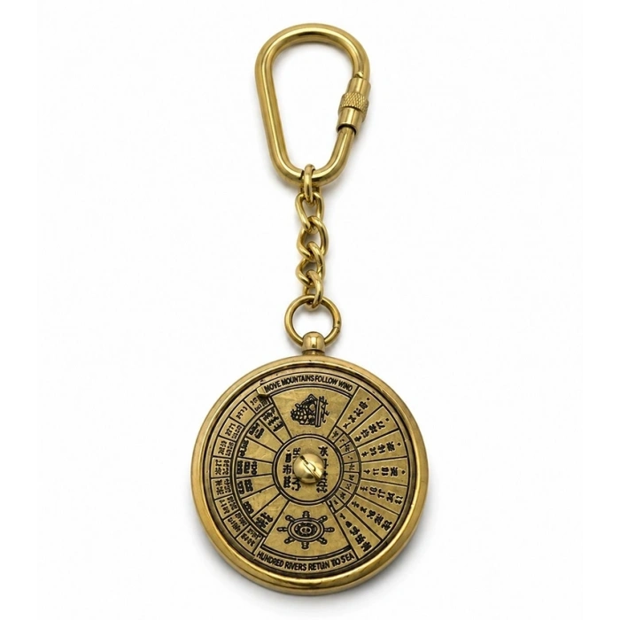 Pirinç Cep Takvimi Anahtarlık Nı4025