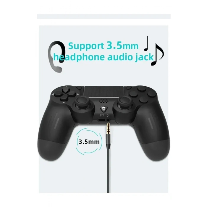 Ps4 Kol Wireless Bt Kablosuz Oyun Kolu Ps4 Joystick Tablet Telefon Pc Uyumlu Titreşimli Oyun Kolu