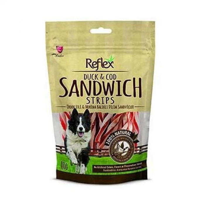 Reflex Ördekli Sandviç Köpek Ödül Maması 80 Gr