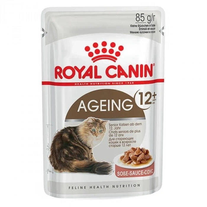 Royal Canin Ageing +12 Gravy Pouch Yaşlı Konserve Kedi Maması 1 Adet 85 Gr