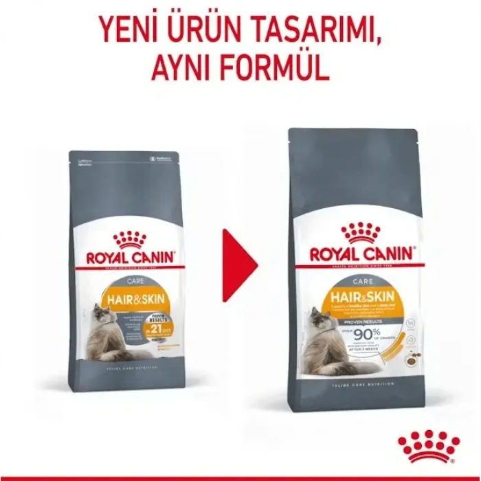 Royal Canin Hair Skin Deri ve Tüy Sağlığı için Kedi Maması 10 Kg