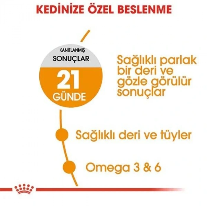 Royal Canin Hair Skin Deri ve Tüy Sağlığı için Kedi Maması 10 Kg