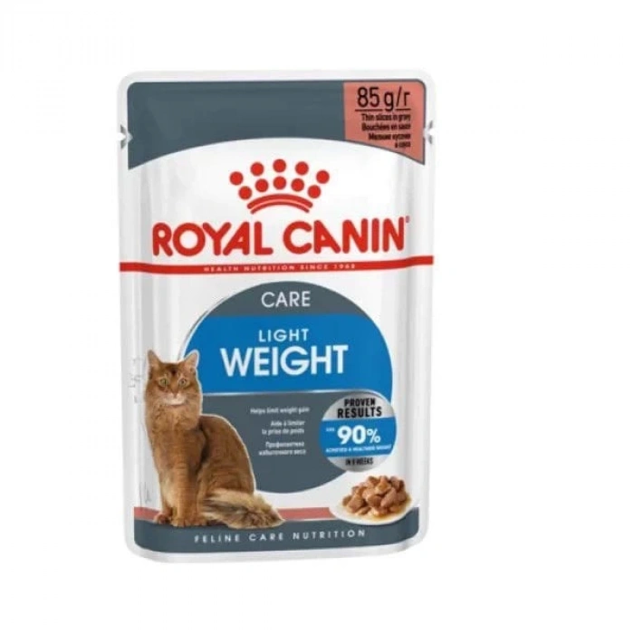 Royal Canin Ultra Light Gravy Pouch Diyet Kedi Maması 85 Gr