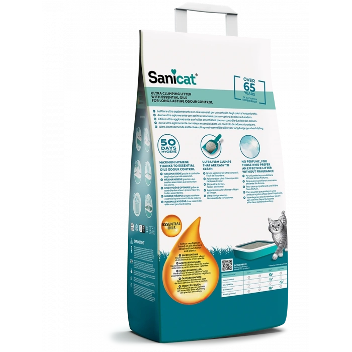 Sanicat Essential Oils Yasemin Kokulu Kedi Kumu 10 Kg