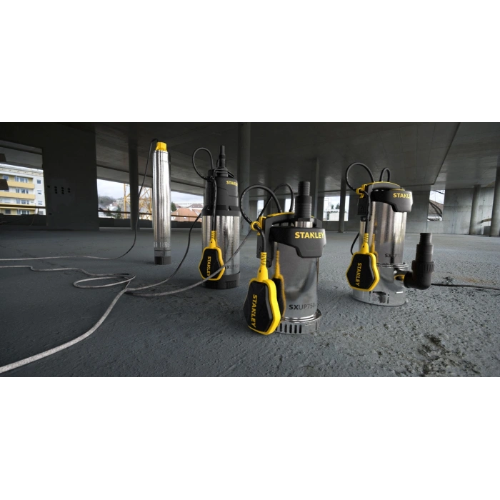 Stanley SXUP1100XDE 1100 W Kirli Su Dalgıç Pompa