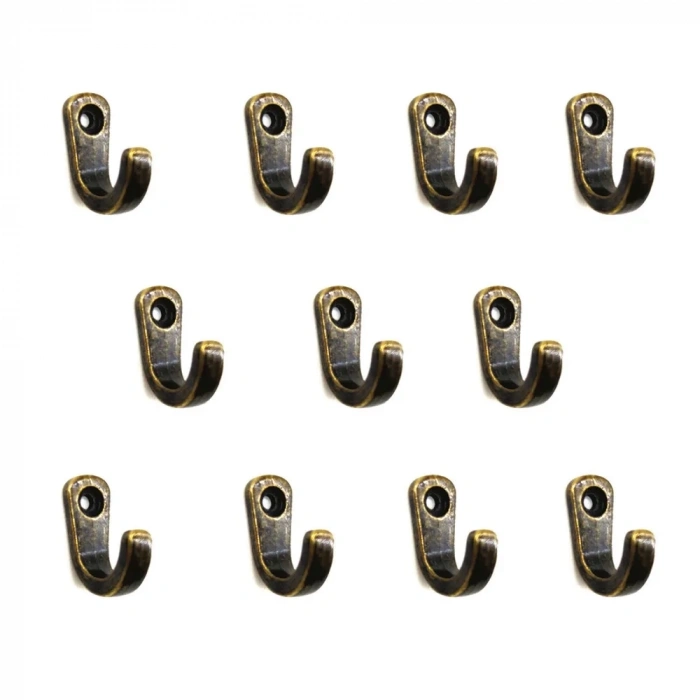 Tekli Bijuteri, Dekor Askısı - Antik, 100 Adet, 10x18x22 Mm