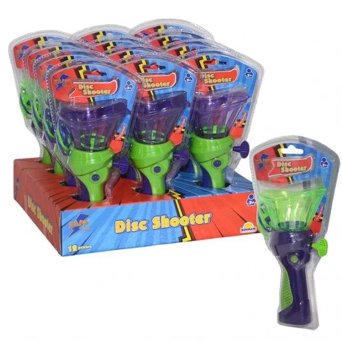 Üreticiniz 02135 Zapp Çek Fırlat Disk Shooter