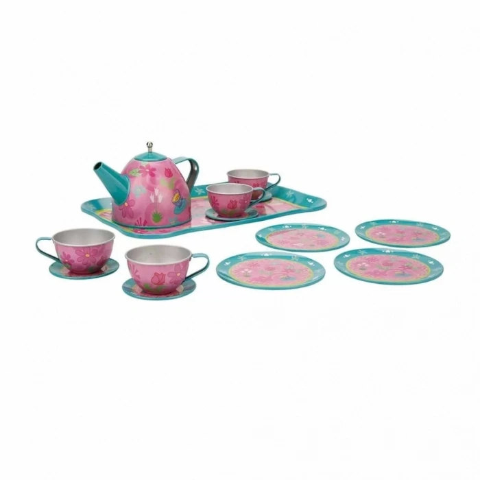 Üreticiniz 02169 Metal Oyuncak Çay Takımı 15 Parça -
