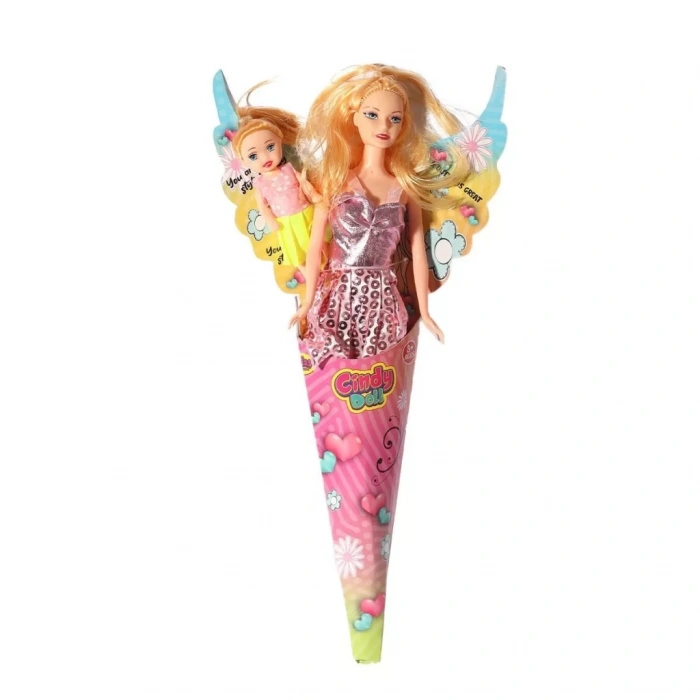 Üreticiniz 02286 Anlily Külahlı Yavrulu Bebek