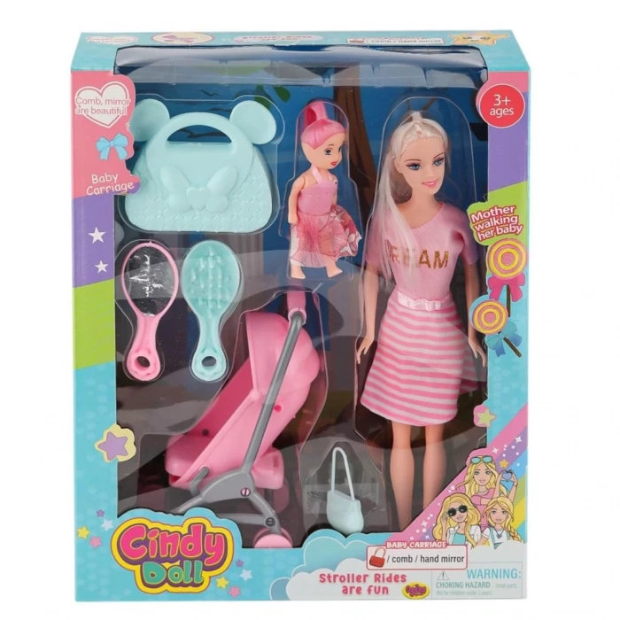 Üreticiniz 02426 Anlily Pusetli Bebek -oyuncak