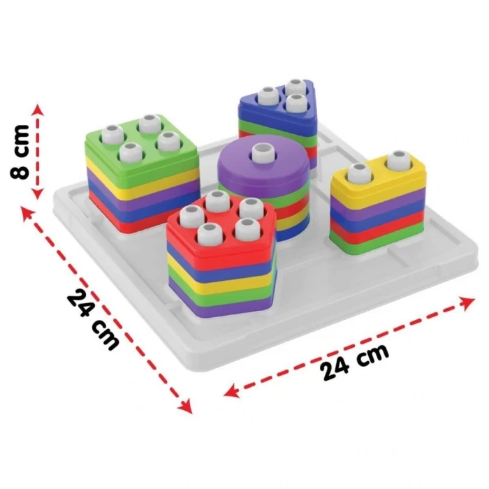 Üreticiniz 03 660 Geometrik Bultak Oyunu Seri 2