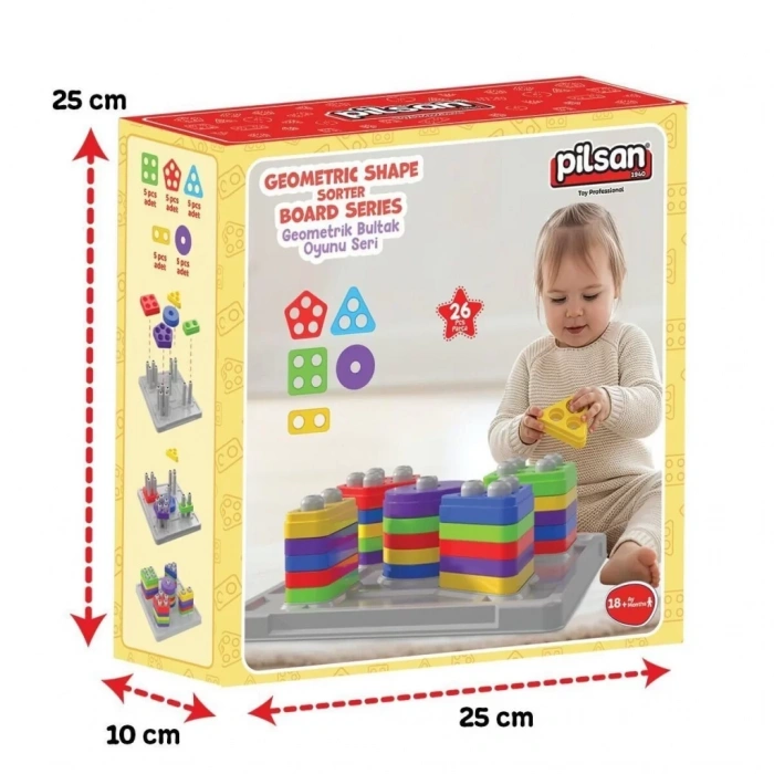 Üreticiniz 03 660 Geometrik Bultak Oyunu Seri 2