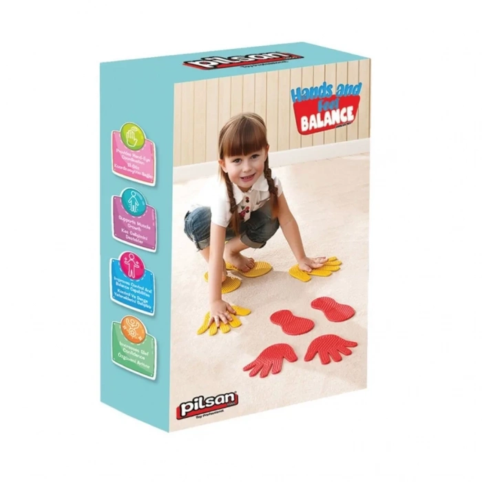 Üreticiniz 03 707 El Ve Ayak Denge Oyunu Kırmızı-sarı-mavi