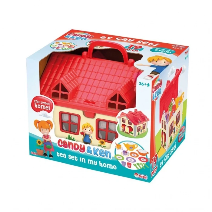 Üreticiniz 03021 Candy Ken Ev Çay Set