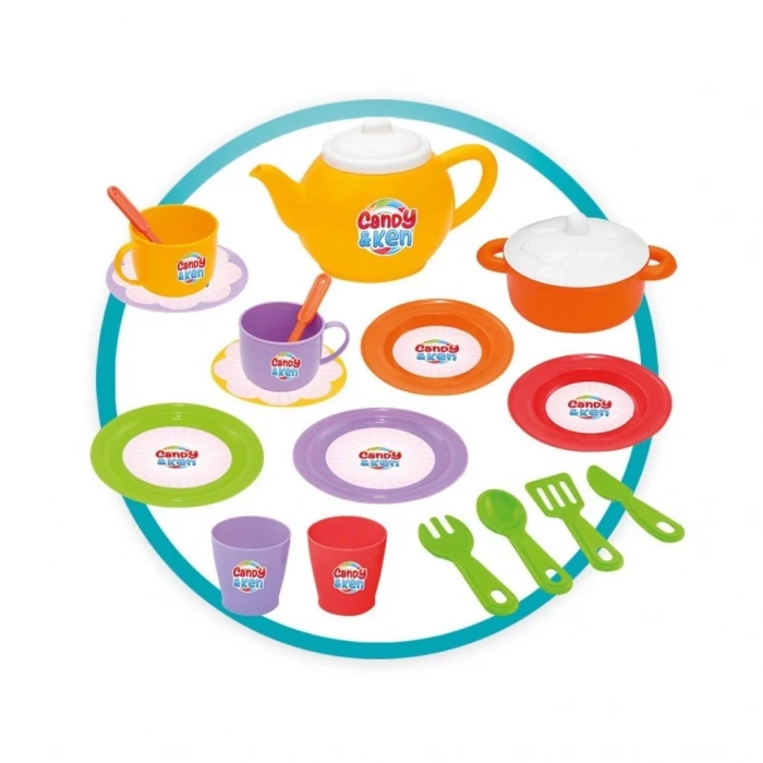Üreticiniz 03021 Candy Ken Ev Çay Set