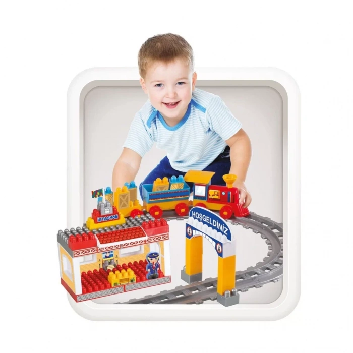 Üreticiniz 03258 Raylı Tren Set