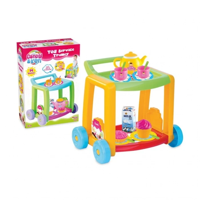 Üreticiniz 03354 Candy Çay Servis Arabası