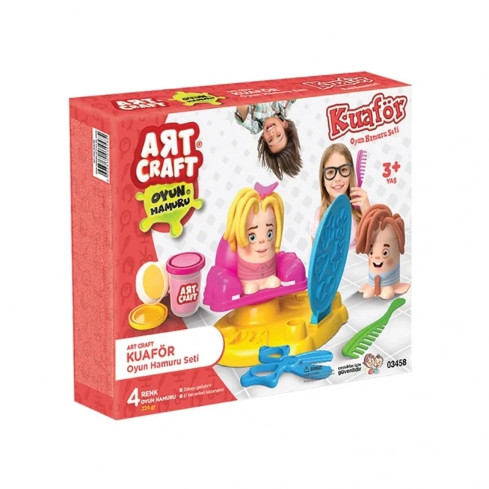 Üreticiniz 03458 Kuaför Oyun Hamur Set