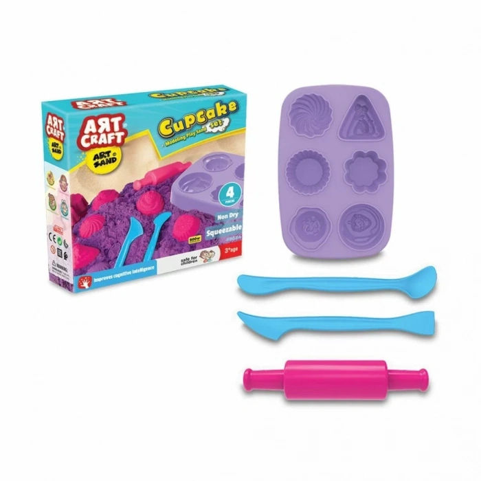 Üreticiniz 03624 Kap Kek Kum Set 500 Gr Artstand