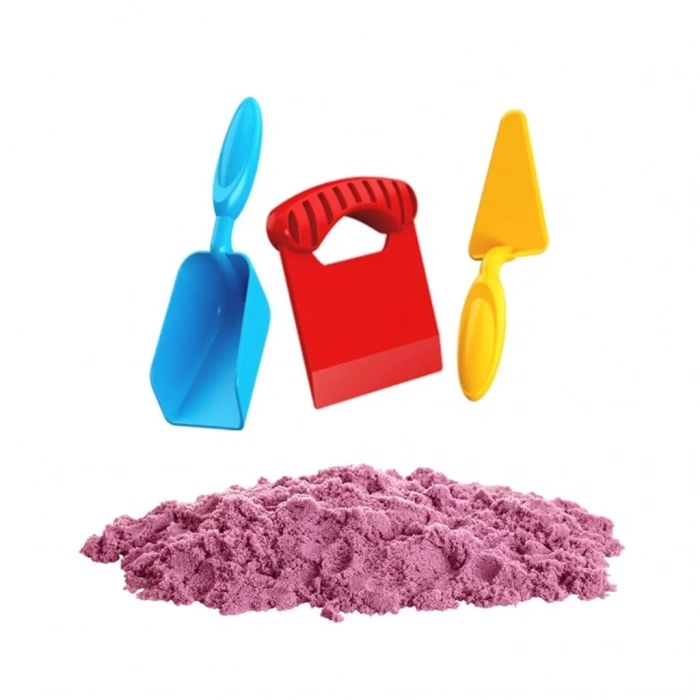 Üreticiniz 03693 Aksesuarlı Pembe Kinetik Oyun Kumu 1000 Gr