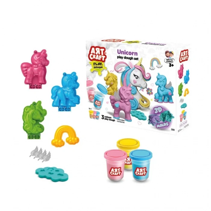 Üreticiniz 03999 Art Craft Unicorn Hamur Set 168 Gr -fentoys