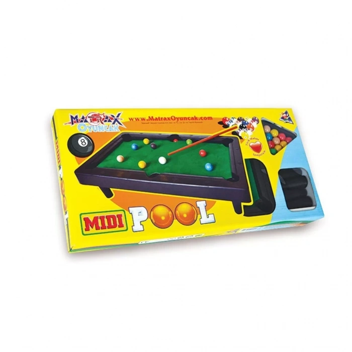 Üreticiniz 040 Midi Pool Ort.boy Bilardo Oyunu
