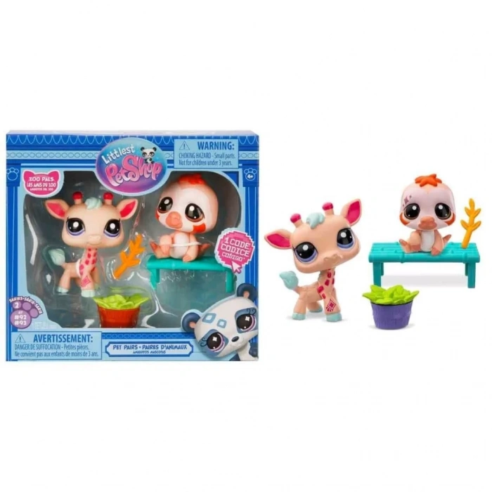 Üreticiniz 0620 Pet Shop Minişler 2’li Figür Seti S2 Nessiworld