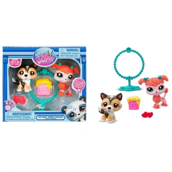 Üreticiniz 0620 Pet Shop Minişler 2’li Figür Seti S2 Nessiworld
