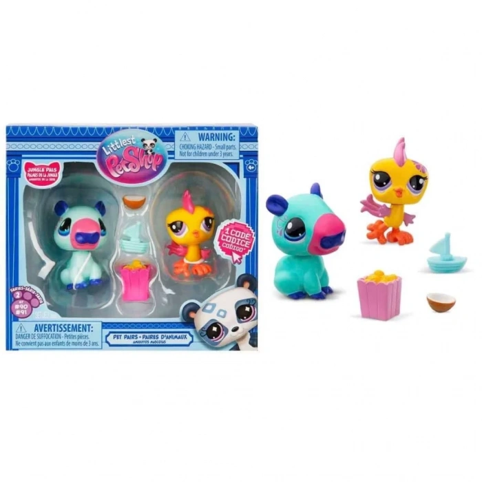Üreticiniz 0620 Pet Shop Minişler 2’li Figür Seti S2 Nessiworld