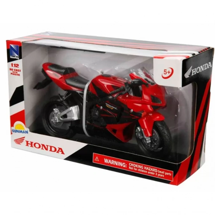 Üreticiniz 1/12 Mtr 2006 Honda Cbr600r 2006 Kırmızı