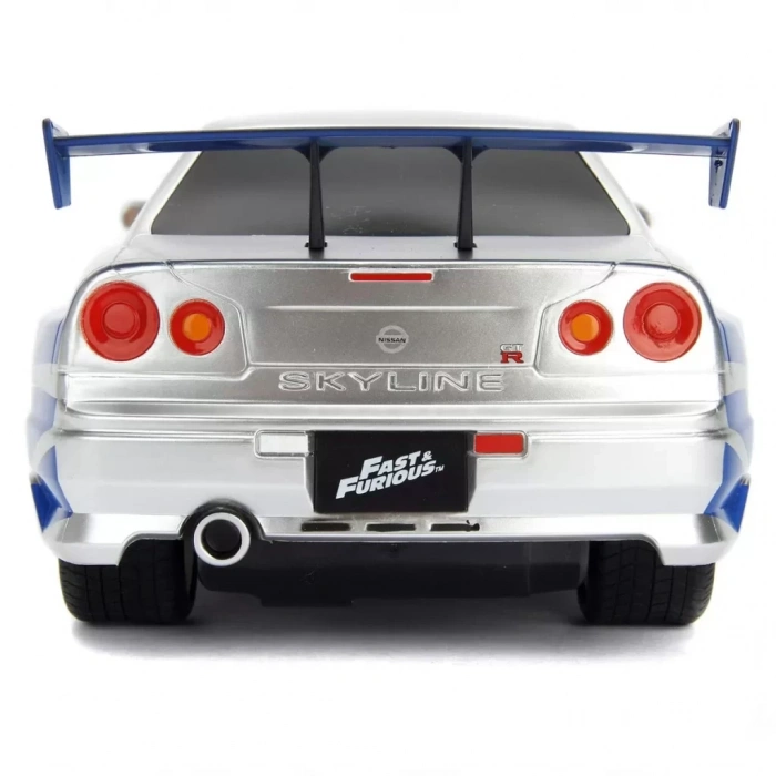 Üreticiniz 1:16 Fast & Furious Kumandalı Brians Nissan Skyline Gt-r Turbo Araba