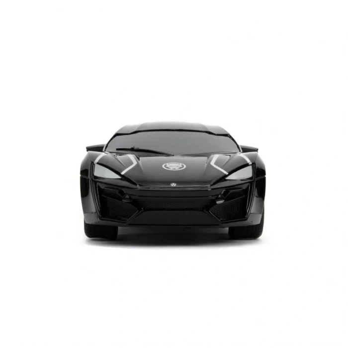 Üreticiniz 1:16 Jada Toys Black Panther Lykan Hypersport Kumandalı Araba