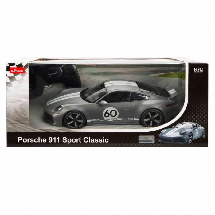 Üreticiniz 1:16 Porsche 911 Sport Classic Uzaktan Kumandalı Araba