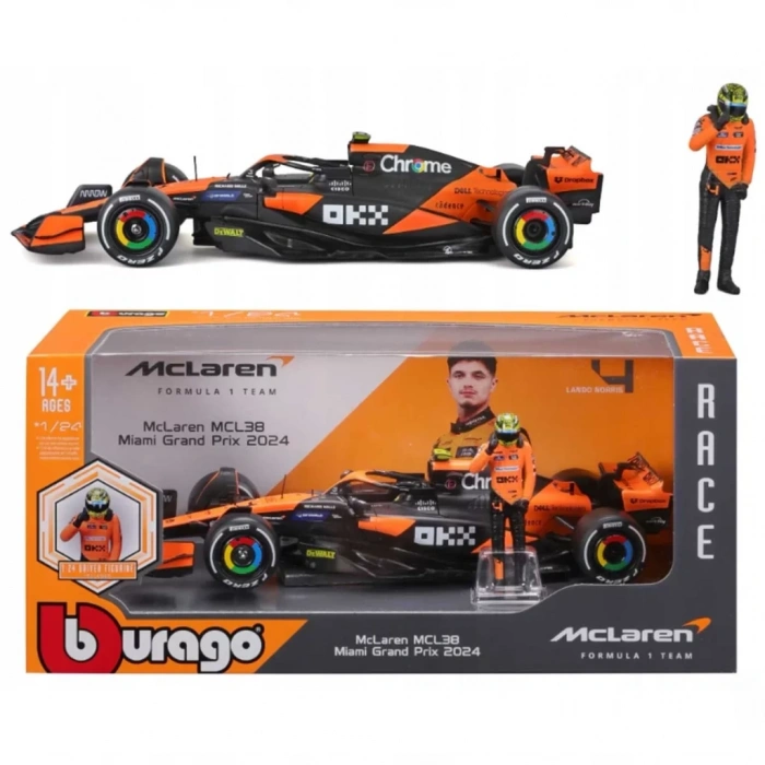 Üreticiniz 1:24 Mcl38 Model Araç