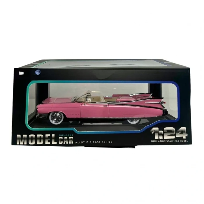 Üreticiniz 1/24 Pink Model Araba