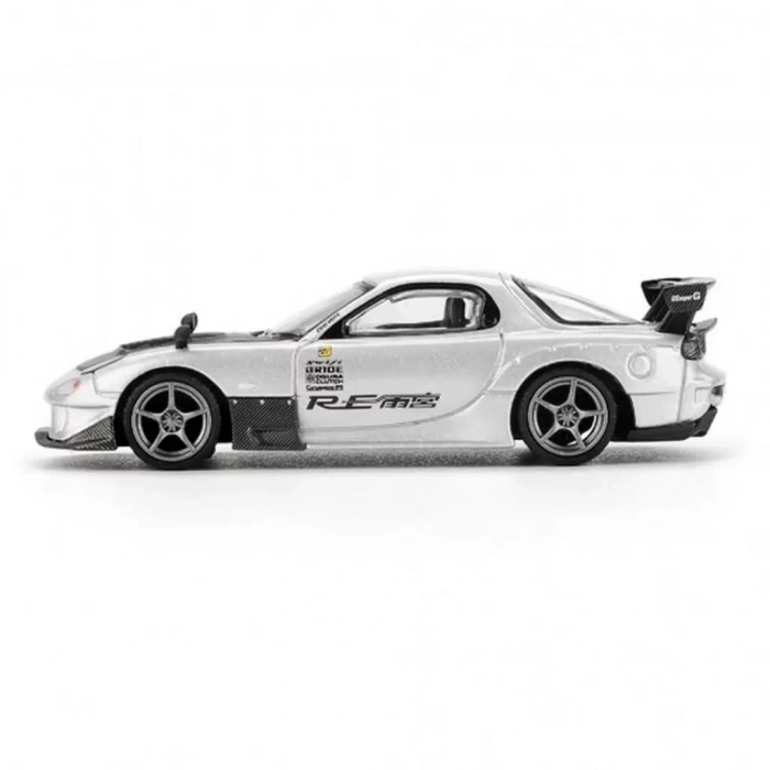 Üreticiniz 1/64 Mazda Rx-7 Re-amemiya Silver Metallic