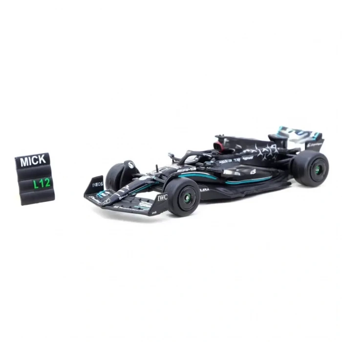 Üreticiniz 1/64 Model Araç F1 W14 E Performance Spanish Grand Prix Tyre Testing 2023