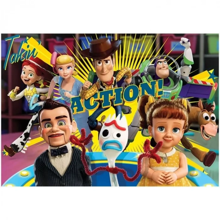 Üreticiniz 100 Parça Toy Story 4 Puzzle