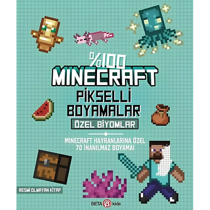Üreticiniz %100 Pikselli Boyamalar Özel Biyomlar