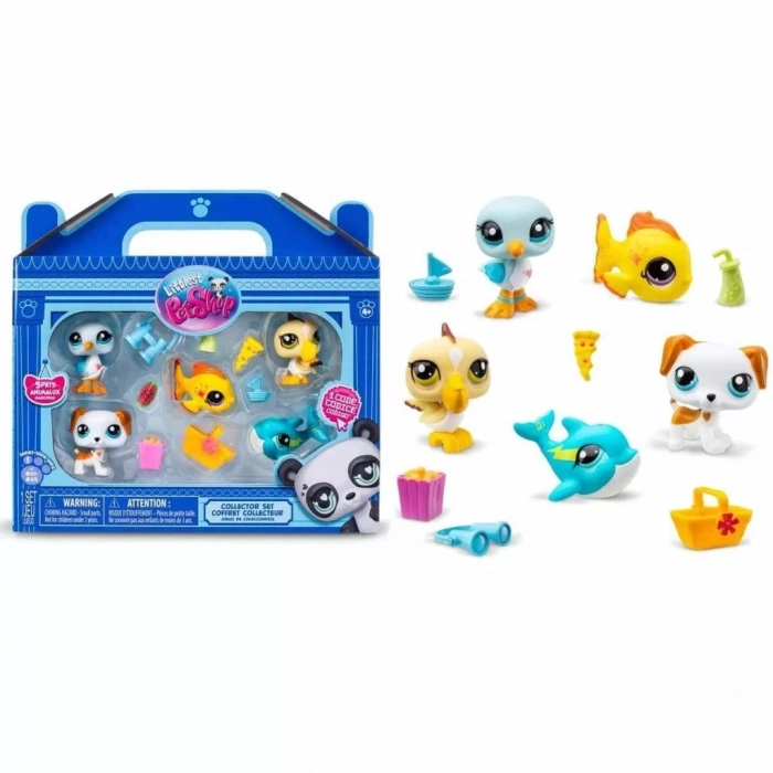 Üreticiniz 1005103 Littlest Pet Shop Minişler 5li Figür Seti S1 Çiftlik Temalı -nessiworld