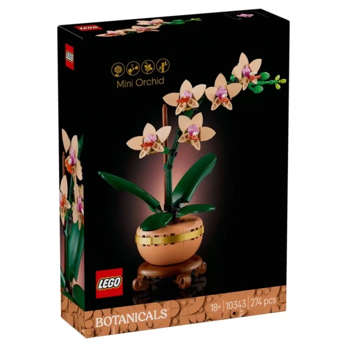 Üreticiniz 10343 İconic Botanicals Mini Orkide 274 Parça +18 Yaş