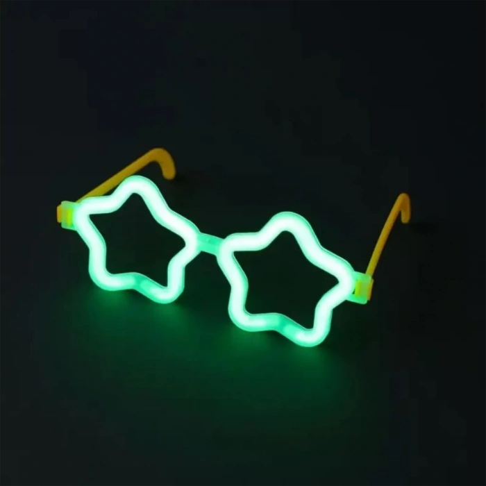 Üreticiniz 12 Adet Yıldız Gözlük – Glow Partisi Ve Etkinlik İçin