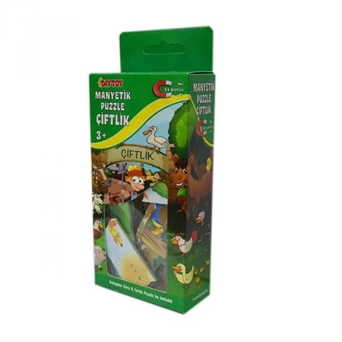 Üreticiniz 1345 Manyetik Çiftlik Puzzle