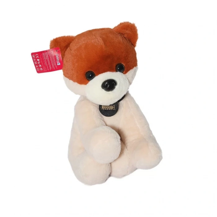 Üreticiniz 1397 Karamel Peluş Köpek 30 Cm -selay Oyuncak