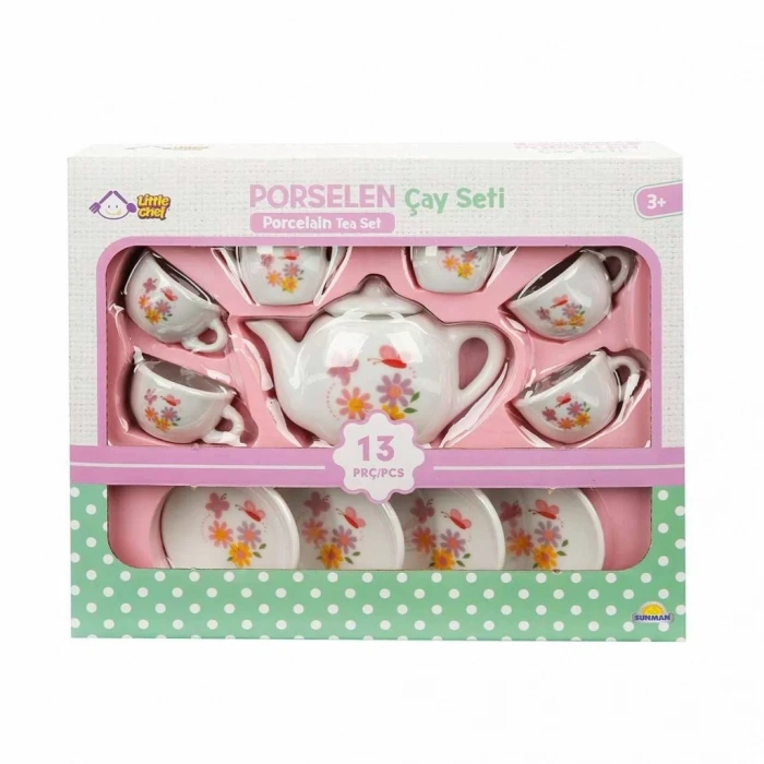 Üreticiniz 1501 Porselen Çay Seti 13 Parça -