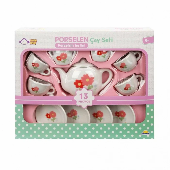 Üreticiniz 1501 Porselen Çay Seti 13 Parça -