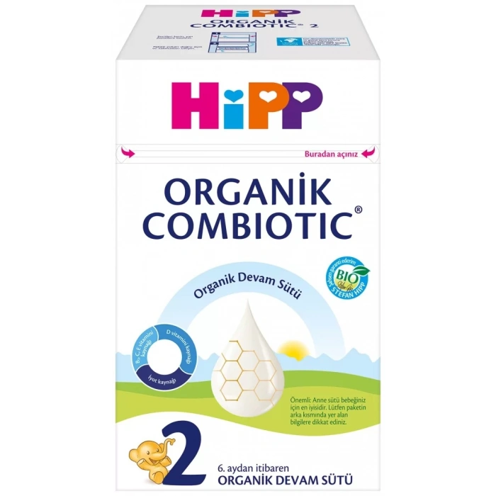 Üreticiniz 2 Organik Combiotic Bebek Sütü 800 Gr